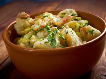 Kartoffelsalat mit Chipotle-Chilischoten