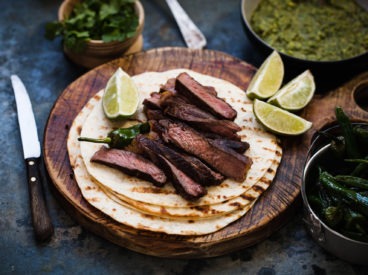 Steak nach mexikanischer Tampiqueña-Art